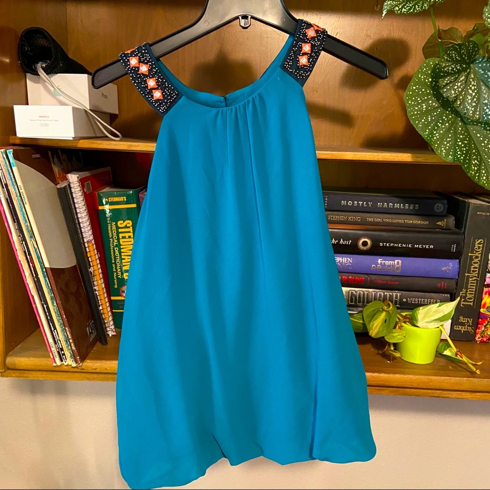 Beaded tank blouse